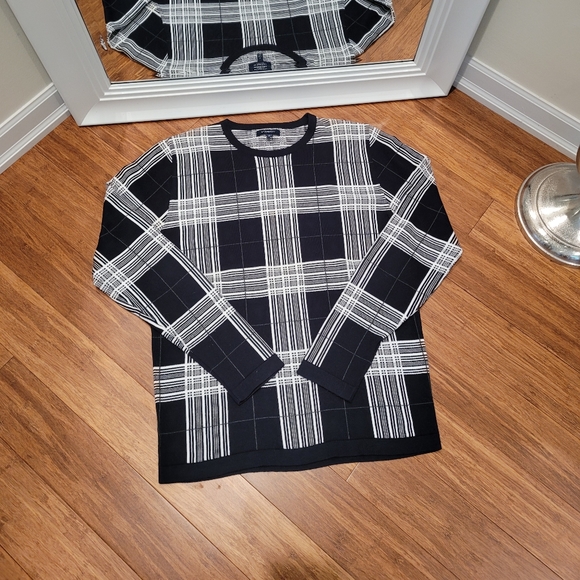 BURBERRY MEN'S SWEATER 100% PRIMA COTTON SIZE S MADE IN ITALY. - Picture 4 of 4